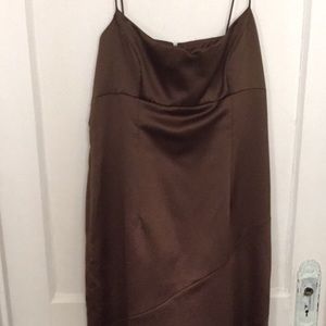 Long, Spaghetti strap Nicole Miller Dress